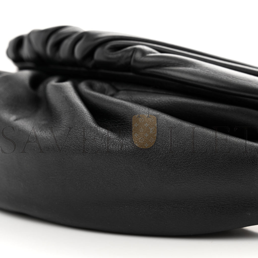 BOTTEGA VENETA NAPPA THE BELT CHAIN POUCH BLACK (23*15*5cm) BOTTEGA VENETA NAPPA THE BELT CHAIN POUCH BLACK (23*15*5cm)